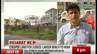 Gujarat: Allocation of flats to judges refered to larger bench