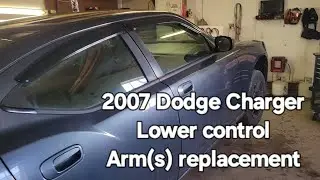 На Dodge Charger SE Эрин 2007 года выпуска установлены новые нижние рычаги подвески. Замена прост...