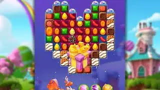 Candy Crush Friends Saga Holiday Calendar (Week 1 Day 1, 22 moves)