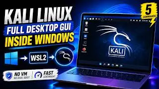 Finally! Full Kali Linux GUI Inside Windows