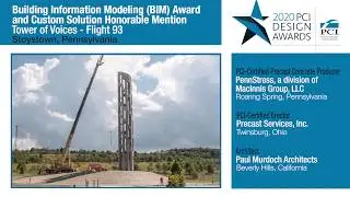 2020 PCI Design Awards: Tower of Voices - Flight 93