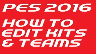 PES 2016 Option File Tutorial and Demo - Kits, Emblems, Managers, Leagues, Competitions (PS4)