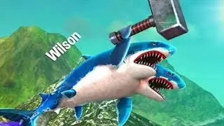 Double Head Shark Attack - Hungry Shark Two Headed Sharks Attack Gameplay (iOS/Android)