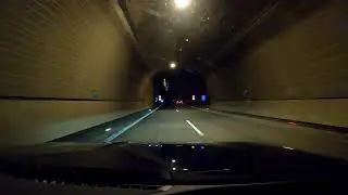 ASMR Driving BMW M750e on the Autobahn Border Crossing | White Noise + Relaxing Music