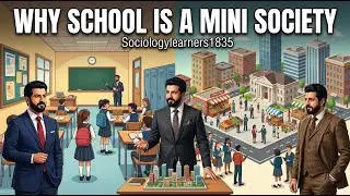 Why School is a Mini Society | Sociology 