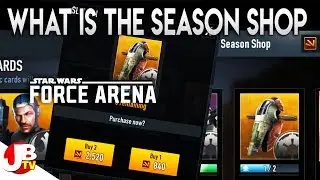 Star Wars: Force Arena - Pack Openings and how to use the Season Shop
