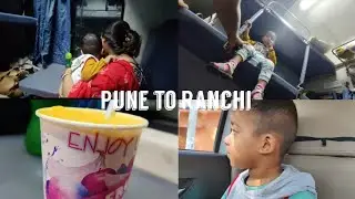 Pune to Ranchi by train🚝Pune SRC express 🚝@indrajitpuja