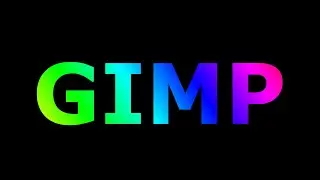 Editable Gradient Text Effect in Gimp