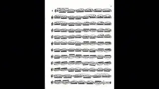 H. Klose - 25 Daily Exercises  for alto saxophone- N&ordm;4