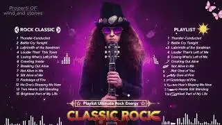 Rock Motivation Energy Playlist Nirvana Guns N Roses Metallica ACDC Aerosmith Queen Bon Jovi