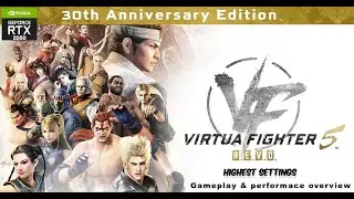 Virtua Fighter 5 REVO 30th.Anniversary.Edition RTX 2050 gameplay and overview