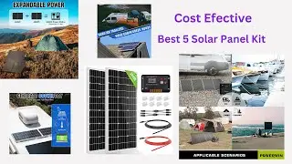 Best 5 Travel Portable Solar Panel Kit 2022 |  Solar Panel  for Power Station online 2023