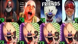 Game Over - Ice Scream 5, Evil Nun Maze, Mr Meat, Evil Nun 2 & more!