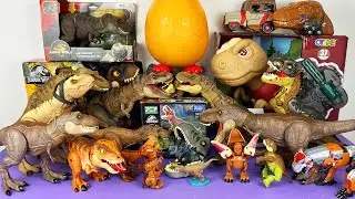 Jurassic World Unboxing Review Asmr Colorful Dinosaur T-rex Mosasaurus Spinosaurus Giganotosaurus