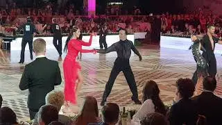 Dmitriy Syzrantsev  & Alena Syzrantseva Jive 1/4 World Cup Professional Latin