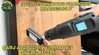 Kırmadan Laptop Şarj Aleti S&ouml;k&uuml;m&uuml;. | Non-destructive Laptop Charger Disassembly