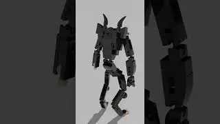 LEGO Ink Demon Building Timelapse #shorts