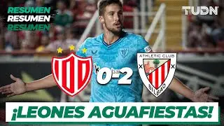 Resumen y goles | Necaxa 0-2 Atlhetic Bilbao | Amistoso Internacional | TUDN