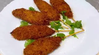 Green Stick Chicken Recipe.Amnaa Ms.Tasty & Quick Recipe with Simple Ingredients #cooking 