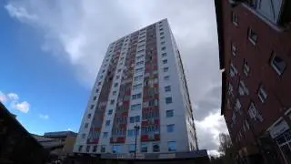 Sweden, Stockholm, Huddinge Centrum, Sj&ouml;dalstorget 9, OTIS elevator