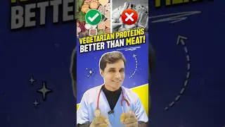 Vegetarian proteins better than meat!! #protein #health #healthyfood #doctor #healthyliving #sprout