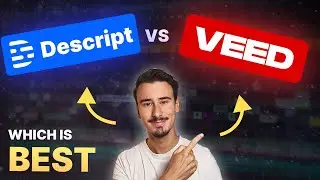 Descript vs VEED - What's the BEST Video Editor in 2025?