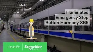 Illuminated E-Stop Quickly Localized to Save Time