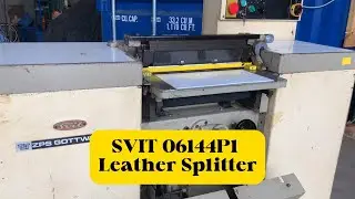 SVIT 06144P1 Leather Splitter / Use, settings, functions & tips