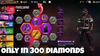 Free Fire Fiery Ring Event | Total Kitna Diamond Lagega | Fiery Flash Bundle Review