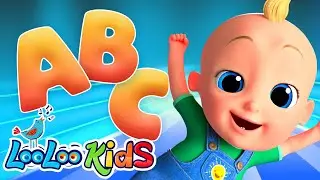 The Alphabet Song | Learn The ABCs 🌈 Nursery Rhymes - LooLoo Kids