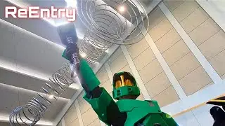 Master Chief and Thor's Hammer MJOLNIR