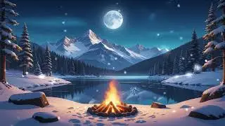 Top 40 Instrumental Orchestra Christmas Songs 2 Hours Cinematic Music Rocky Mountain Campfire