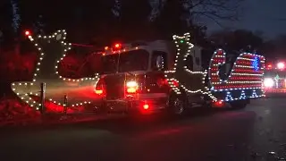 46th Annual Smithtown, NY Fire Department Christmas Fire Truck Parade 12/20/25