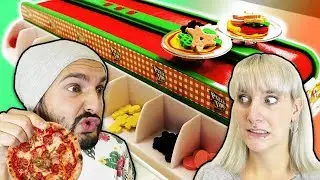 DIE KLEINSTE PIZZA DER WELT - Pizza Time Challenge Kaan VS Nina - Wer ist der beste Pizzabäcker?