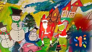 Last minute 3D animation|| Santa|| dance performance|| snowman.