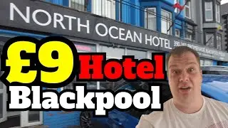 &pound;9pp Cheap Blackpool Hotel Sea View Summer Holidays Bargain UK Break
