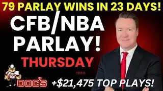 CFB/NBA Parlay Today - Thursday, 1/2/25 &ndash; 2 Team CFB/NBA Parlay, Best Bets And Expert Picks #shorts
