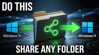 How to Share Folder Between Windows 10 & Windows 11 on Network | Folder Sharing Steps