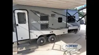 Гибридный/расширяемый кемпер Jayco Jay Feather 7 19XUD 2016 года выпуска, вес 3500 фунтов, 8 спальных мест, выдвижной кузов, цена 16 900 долларов США