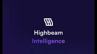 Highbeam Intelligence- the first Agentic Finance Platform for brands