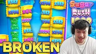 I WAS WINNING TOO MUCH ON SUGAR RUSH 1000 I BROKE IT...