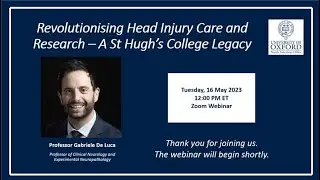 Revolutionising Head Injury Care and Research - A St Hugh's College Legacy