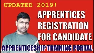 UPDATED 2019! APPRENTICES REGISTRATION FOR CANDIDATE ON APPRENTICESHIP TRAINING PORTAL