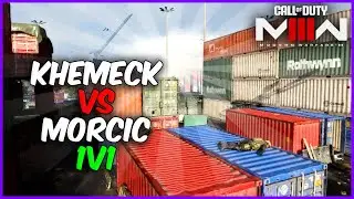 Morcic vs Khemeck | 1v1 Shipment | Modern Warfare III @Khemeck