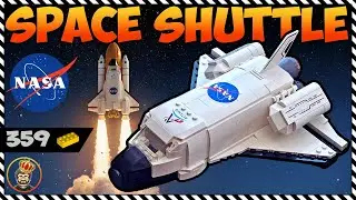 Building Space Shuttle Artemis in 5 minutes! (NASA)