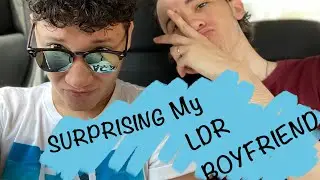 Surprising my LONG DISTANCE RELATIONSHIP BOYFRIEND!!