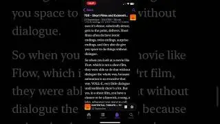 Scriptnotes on Short Film Structure