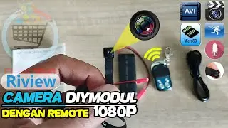 Review Unboxing dan Tutorial Spy Camera DIY Module S01 dengan Remote Control