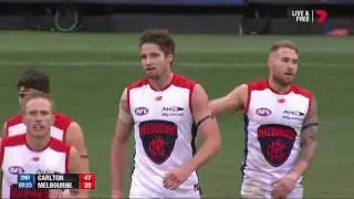 Round 16 AFL - Carlton v Melbourne Highlights