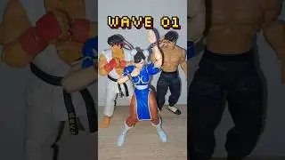 STREETH FIGHTER, JADA TOYS, WAVE 1, COMPLETA #coleccionista #streetfighter #jadatoys #wave1 #figuras